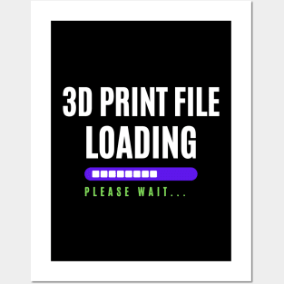 3D Print File Loading - 3D Printing Posters and Art